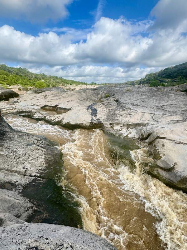 Pedernales Rapids over Slabs