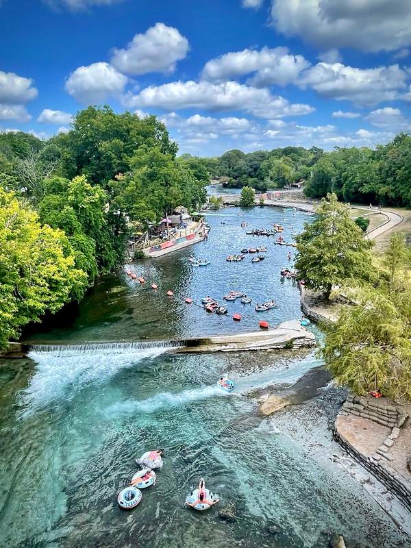 Comal Tube Chute Overlook