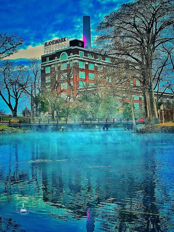 Landmark Lofts in Teal & Rose