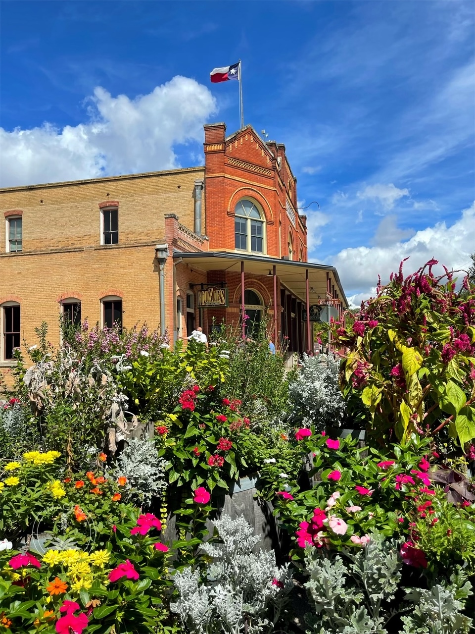Gruene Historic District in Bloom