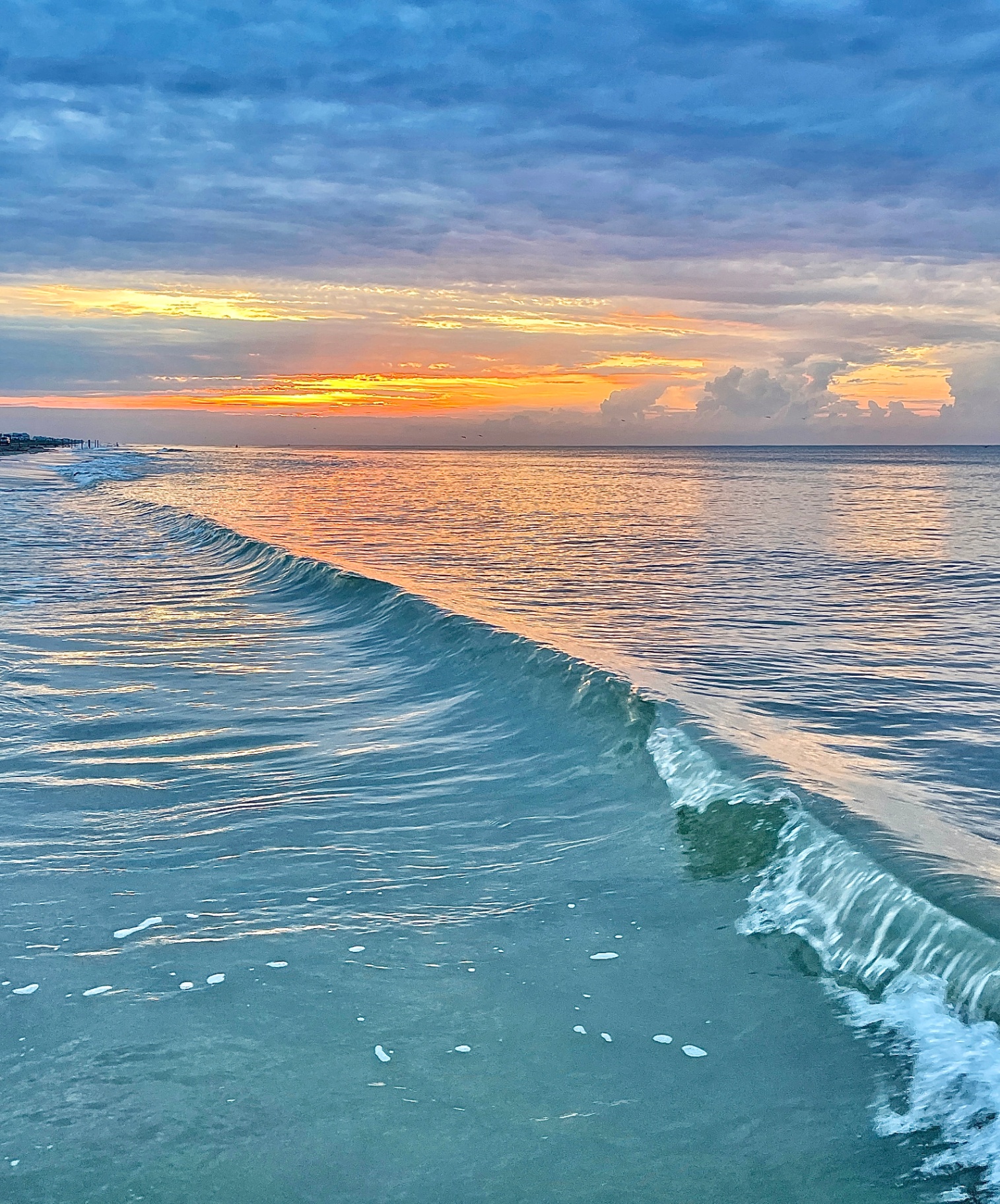 Sunrise Ribbon Wave