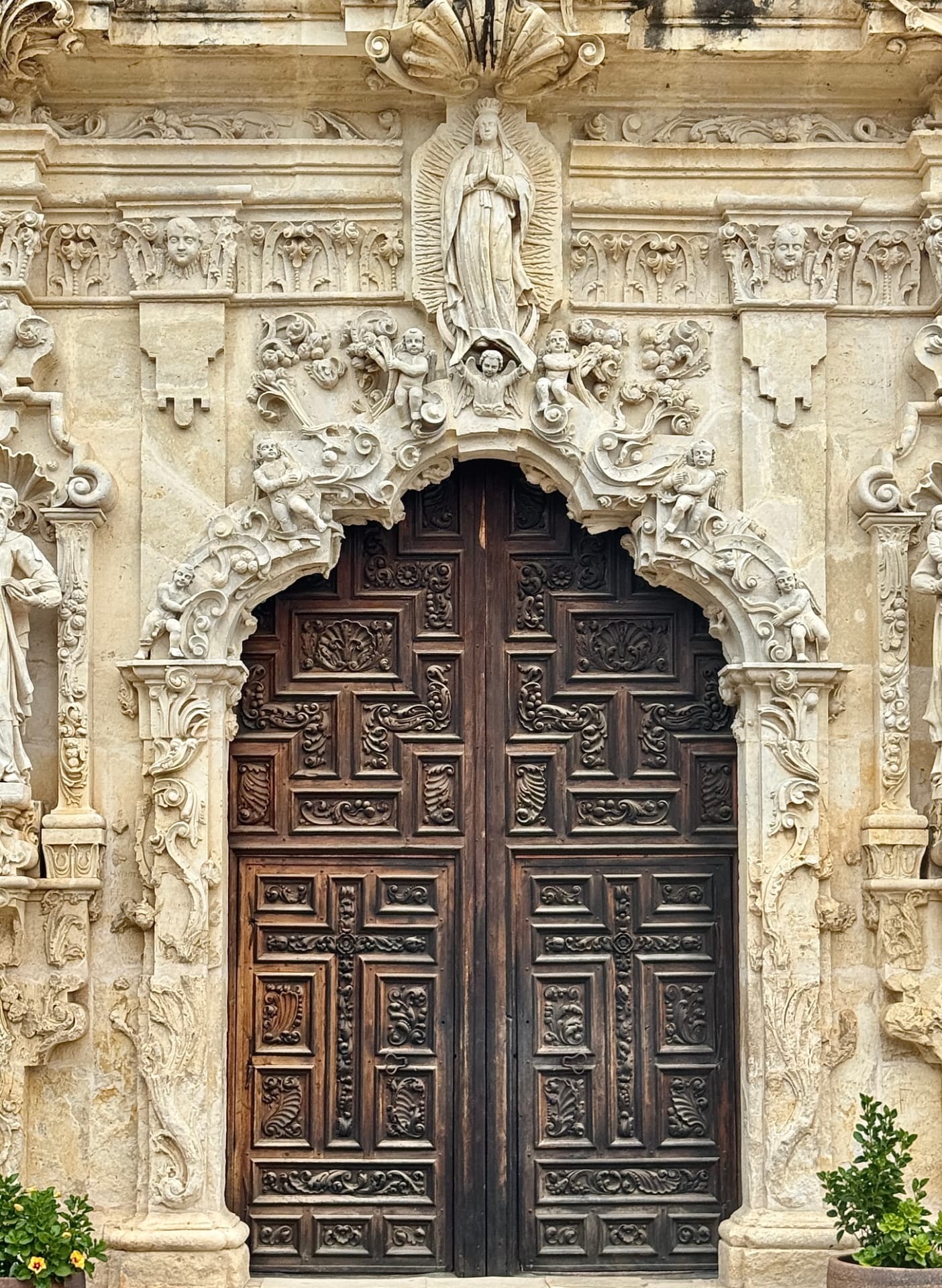 Mission San José Carved Doors