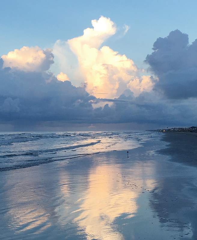 Cloud Mirror at Low Tide