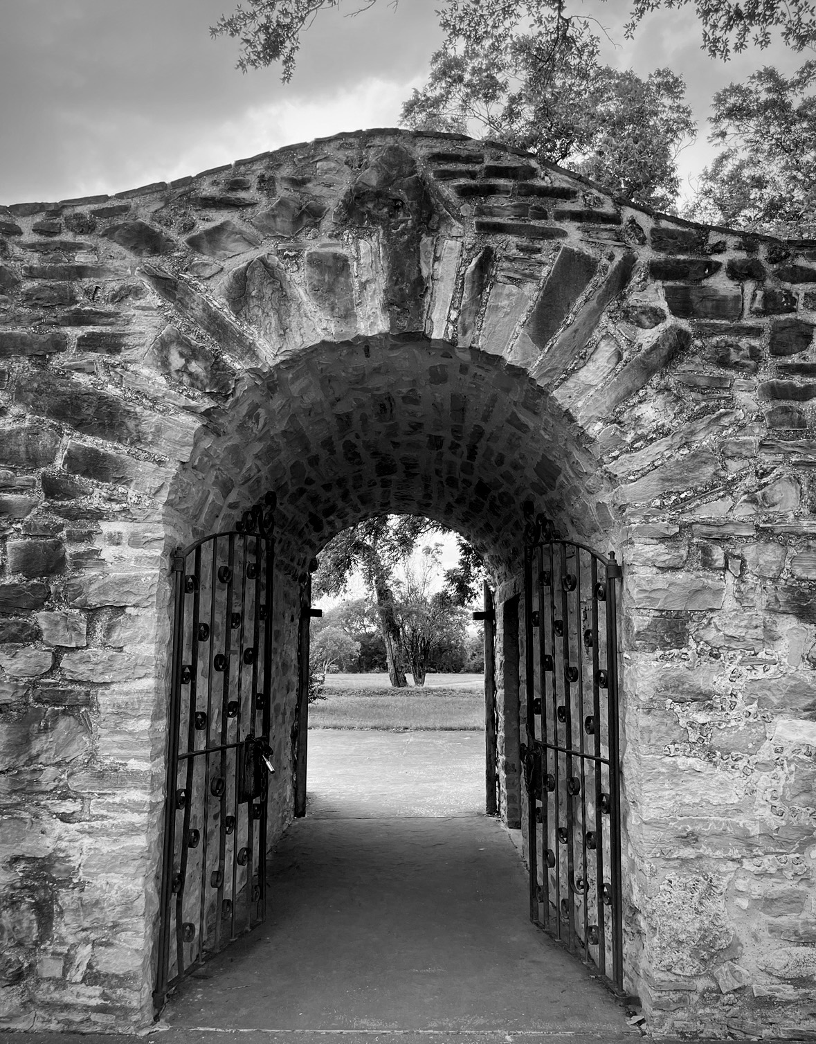 Mission Stone Archway