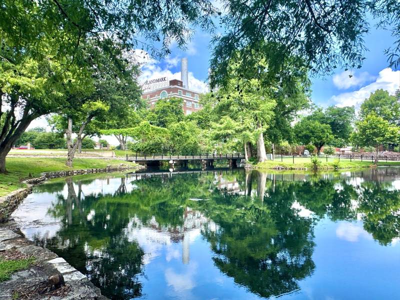 Landmark Lofts Summer Reflection
