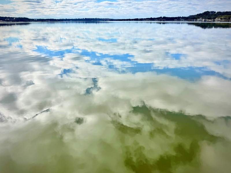 Clouds on Green Lake