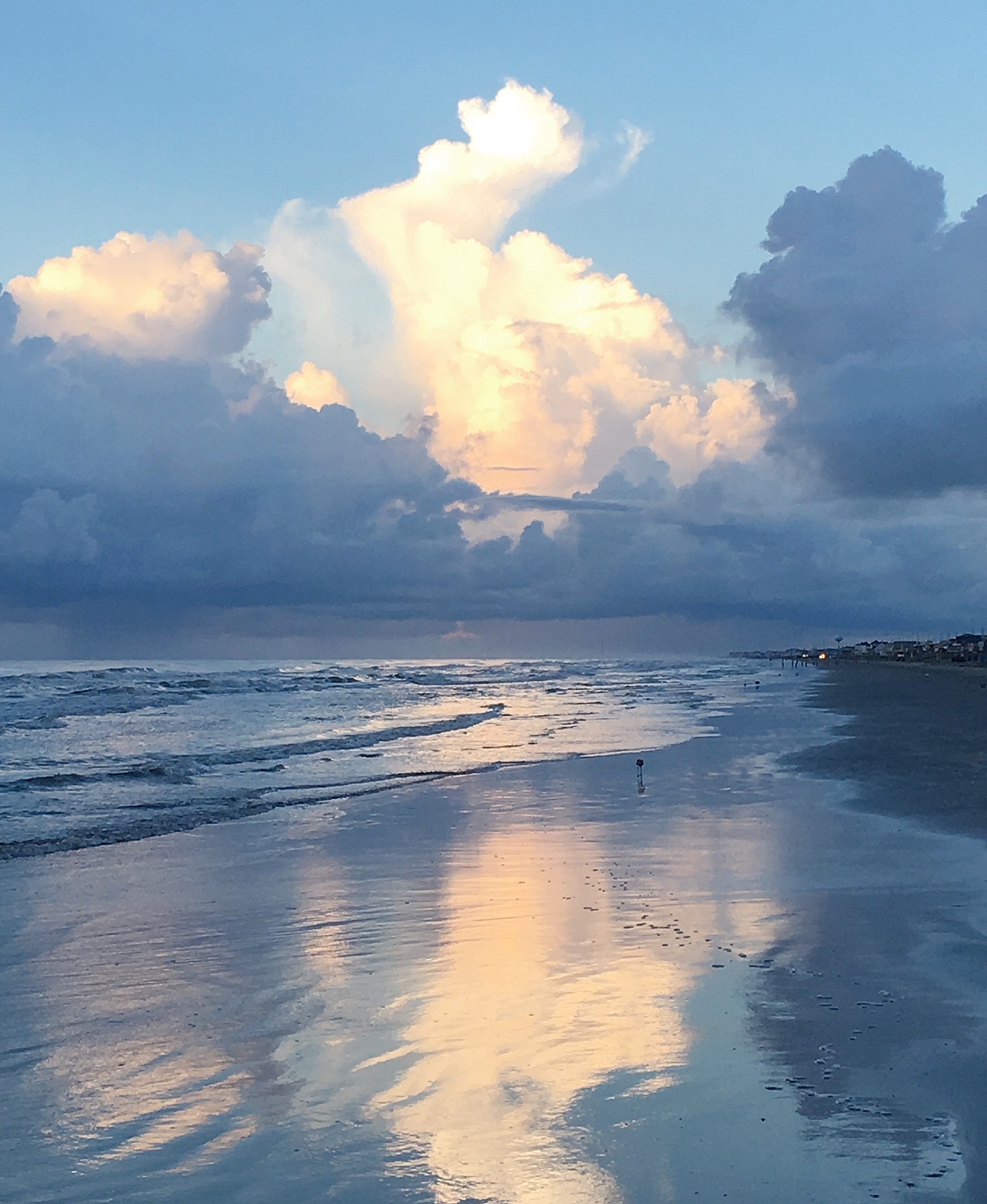 Cloud Mirror at Low Tide